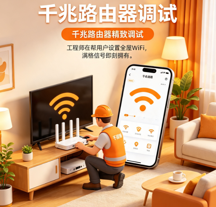 千兆路由器调试